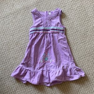 Carter cute purple dress